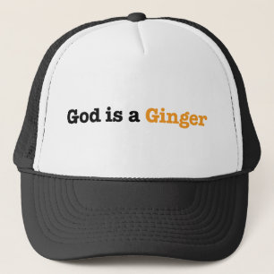 Gott ist ein Ingwer Truckerkappe
