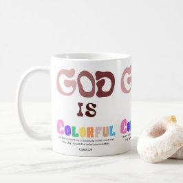 Gott ist farbenfroh, Rainbow-Tasse Kaffeetasse