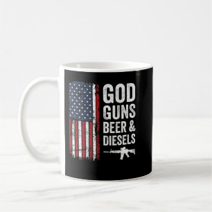Gott ist groß Bier ist gut und die Leute sind verr Kaffeetasse