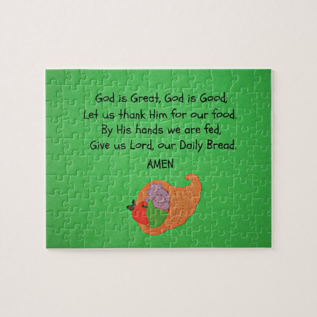 Gott ist groß, Gott ist gut... Puzzle (Horizontal)