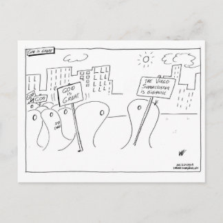 Gott ist groß postkarte