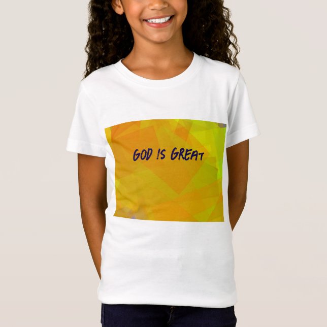 Gott ist groß T-Shirt (Vorderseite)