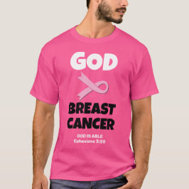 GOTT IST GRÖSSER ALS Christlicher T - Shirt MIT BR