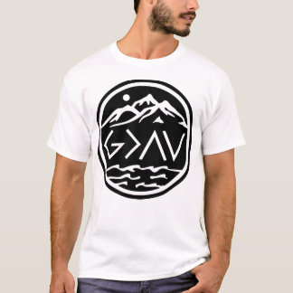 Gott ist größer als die Berge und die Täler T-Shirt