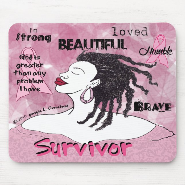 Gott ist größer als jedes mögliches Problem, das Mousepad (Vorne)