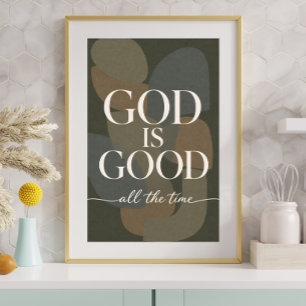 GOTT IST GUT   Christlich Poster