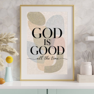 GOTT IST GUT   Christlich Poster