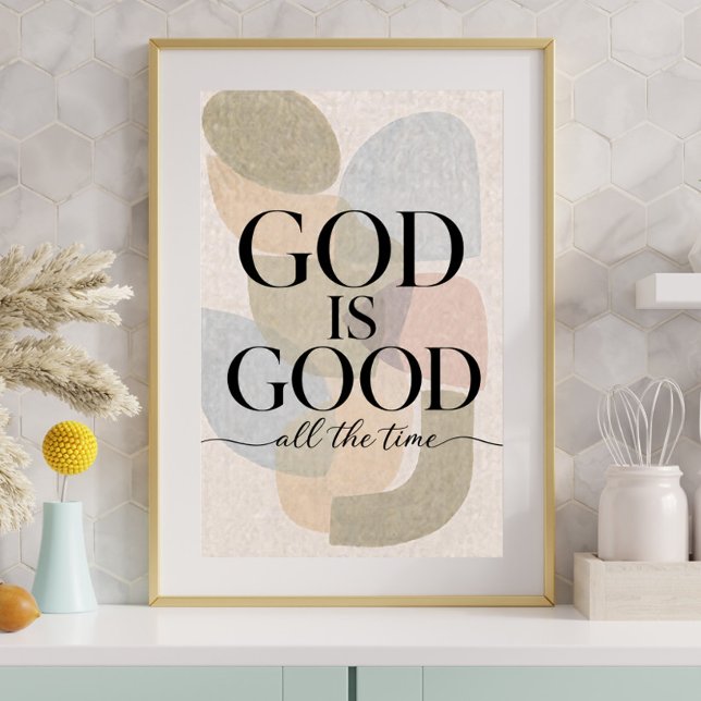 GOTT IST GUT | Christlich Poster (Von Creator hochgeladen)