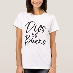 Gott ist gut God is Good Vintage Spanisch Español T-Shirt