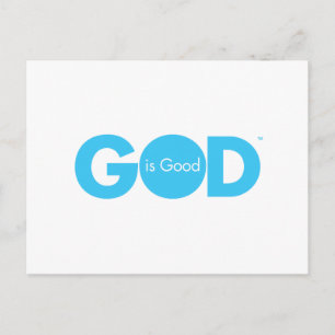 Gott ist gut postkarte