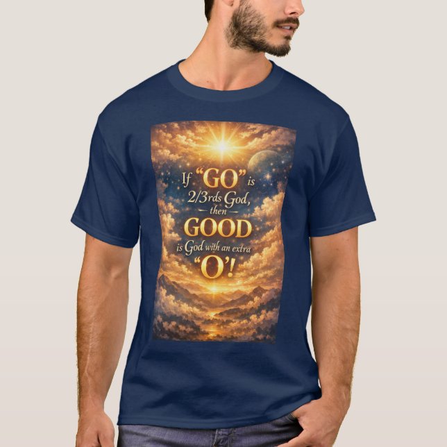 Gott ist gut T-Shirt (Vorderseite)