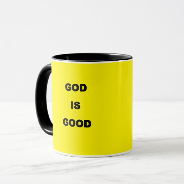 Gott ist gute Tasse (Vorderseite Links)