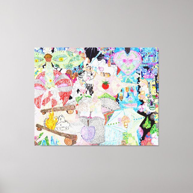 Gott ist im Detail #8 Leinwanddruck (Vorderseite)