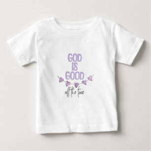 Gott ist immer gut baby t-shirt