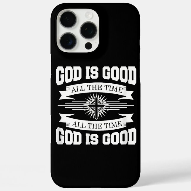 Gott ist immer gut - Christlich Case-Mate iPhone Hülle (Rückseite)