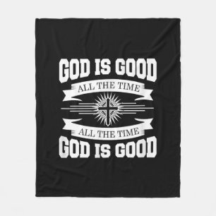 Gott ist immer gut - Christlich Fleecedecke
