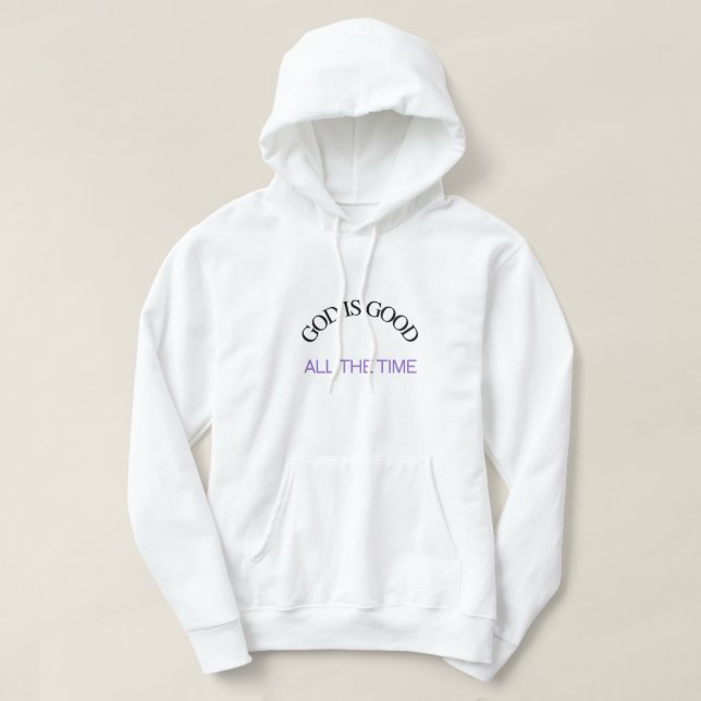 Gott ist immer gut hoodie (Design vorne)
