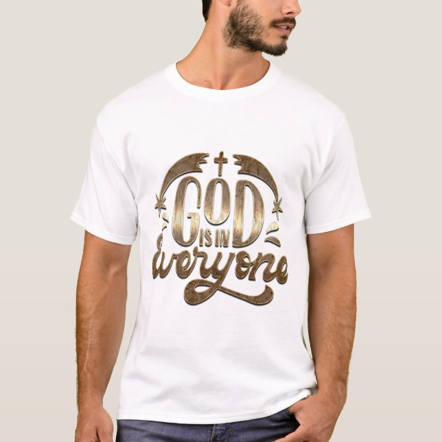 Gott ist in allen T-Shirt (Vorderseite)