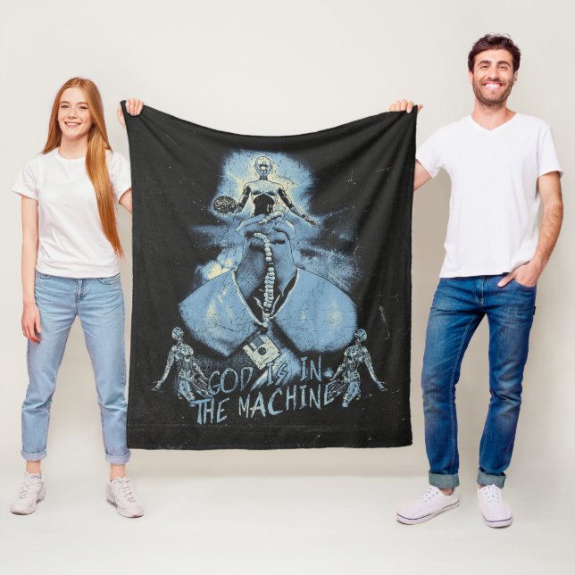 Gott ist in der Maschine - Techno-Dystopisches Des Fleecedecke (Beispiel)