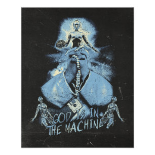 Gott ist in der Maschine - Techno-Dystopisches Des Fotodruck