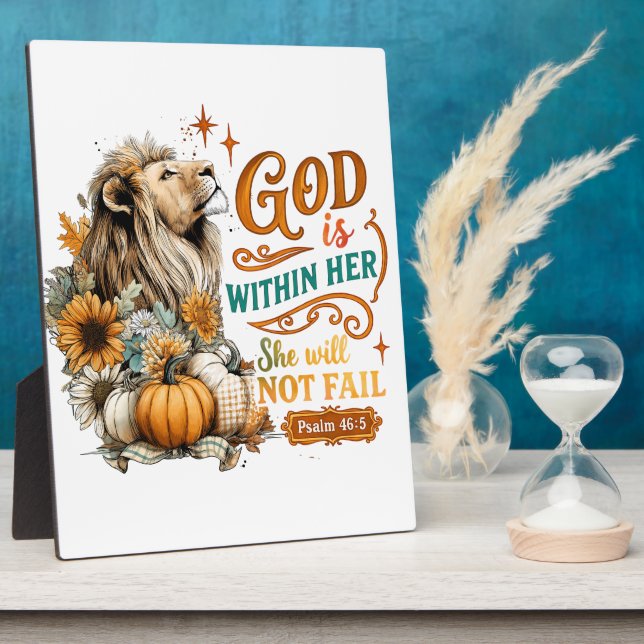 Gott ist in ihr... fotoplatte (Seite)