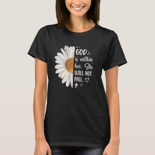 Gott ist in ihr Psalm 465 Bibelvers Christlich T-Shirt