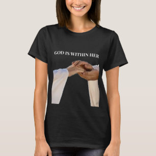 Gott ist in ihr Shirt Psalm 46,5 Frauen christlich