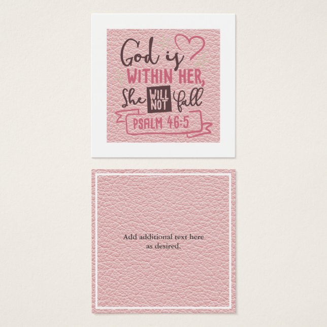 Gott ist in ihr wird sie keine GLAUBWÜRDIGEN Mädch (Vorne & Hinten)