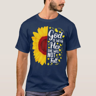 Gott ist in ihr wird sie nicht Christlich werden V T-Shirt