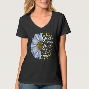 Gott ist in ihr wird sie nicht Christlich werden V T-Shirt