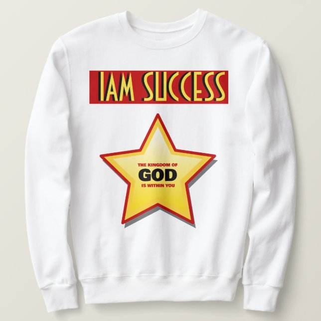 GOTT IST INNERHALB SWEATSHIRT (Design vorne)