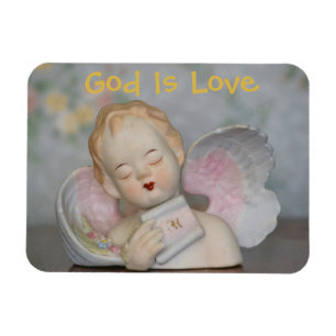 Gott ist Liebe Angel Magnet