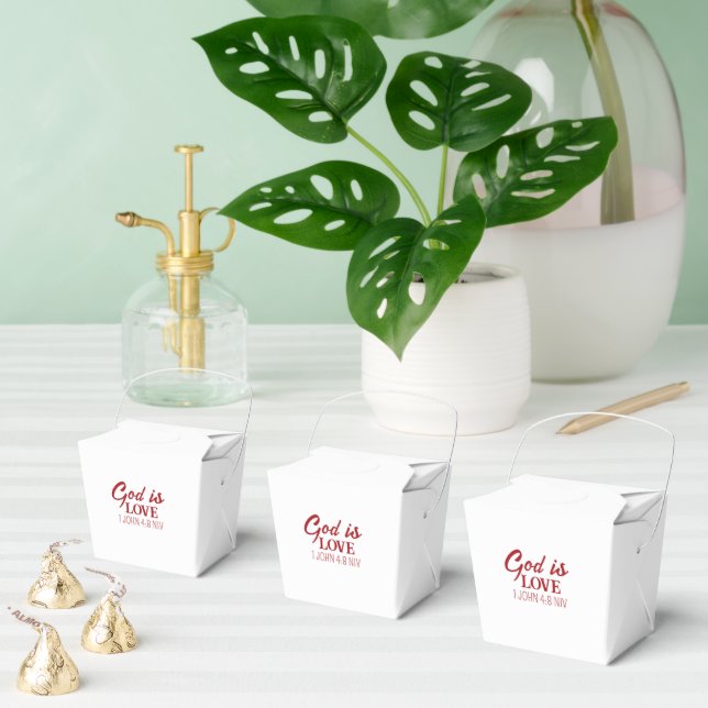 Gott ist Liebe Bibel Verse Christlicher Glaube Wei Geschenkschachtel (Zahlreiche)