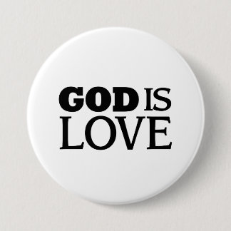 Gott ist Liebe Button