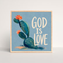 GOTT IST LIEBE | Christliches Ermutigungsgeschenk