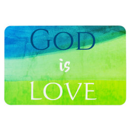 Gott ist Liebe Inspirierender Magnet