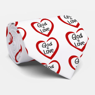 Gott ist Liebe Krawatte