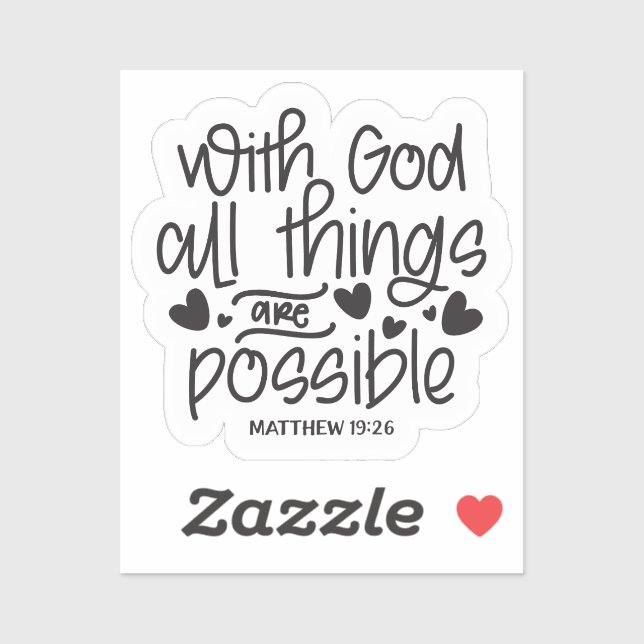 Gott ist Liebe Ostern Jesus Christliche Inspiratio Aufkleber (Blatt)