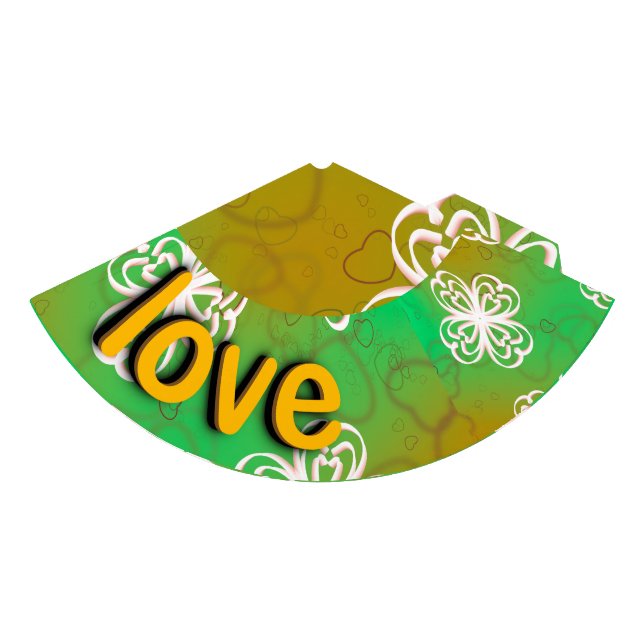 Gott ist Liebe Partyhütchen (Vorderseite)