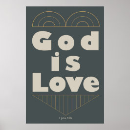 Gott ist Liebe Poster
