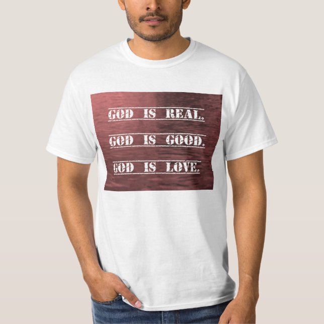 Gott ist Liebe T-Shirt (Vorderseite)