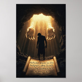 Gott ist mein Helfer Poster