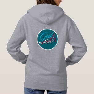 Gott ist meine Liebe Christlich Hoodie