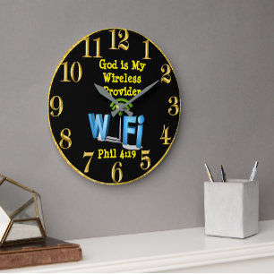 Gott ist meine runde Uhr drahtlosen