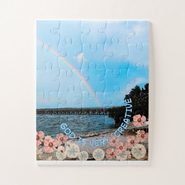 Gott ist sehr kreativ puzzle (Vertikal)