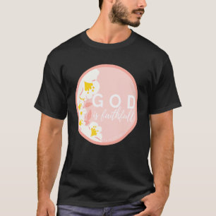 Gott ist treu 1 Korinther Katholische Bibel Zitat T-Shirt
