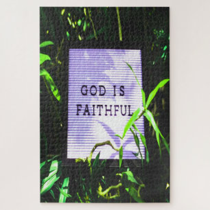 Gott ist treu Christlich Puzzle