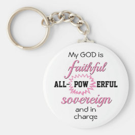 Gott ist treu Christlich Schlüsselanhänger