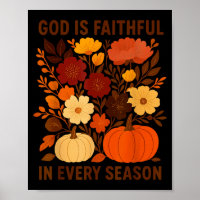 Gott ist treu in jeder Jahreszeit, Floral Herbst