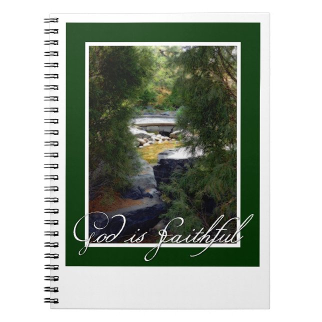 Gott ist treu notizblock (Vorderseite)